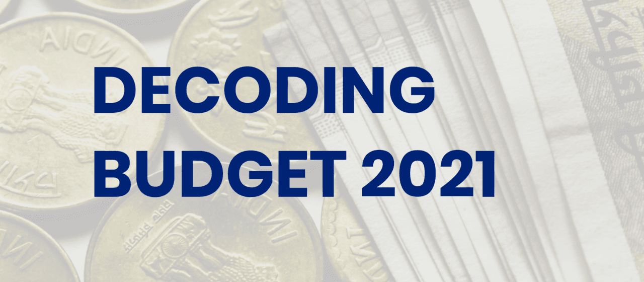 decoding budget 2021