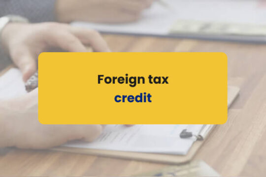 Foreign Tax Credit