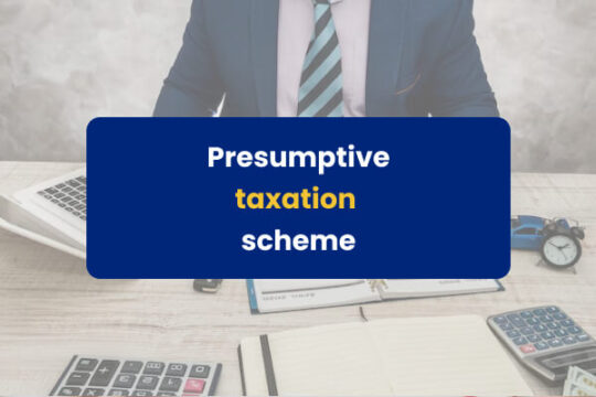 presumptive taxation scheme