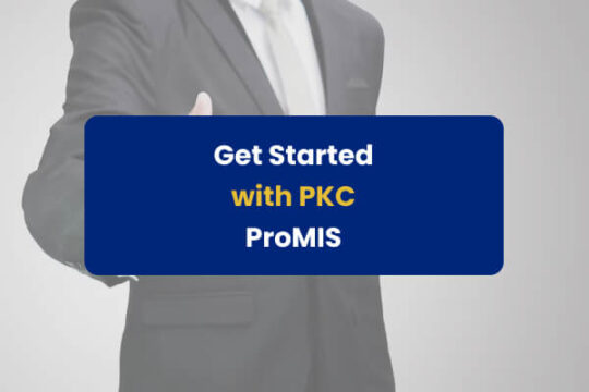 get started with pkc proMIS
