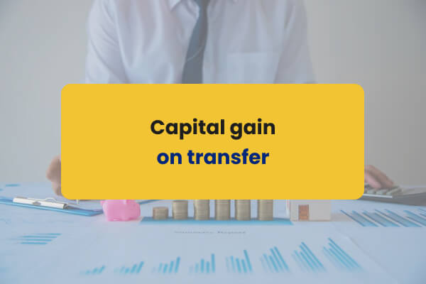capital gain on transfer
