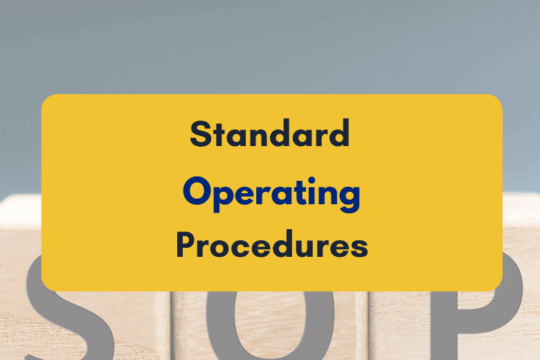 standard operating procedures