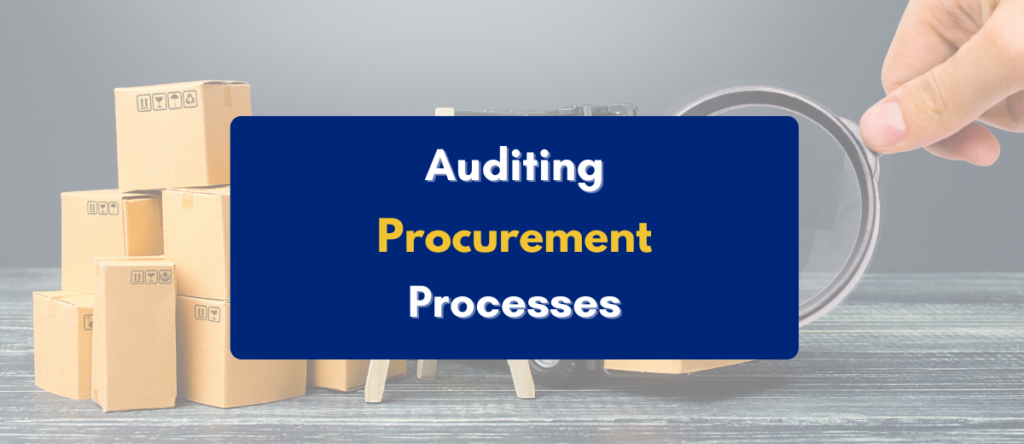 Procurement Process Audit for Vendor Selection & Contract Compliance