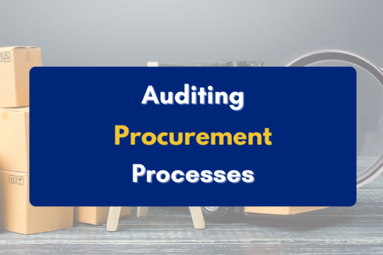 Auditing procurement process- PKC
