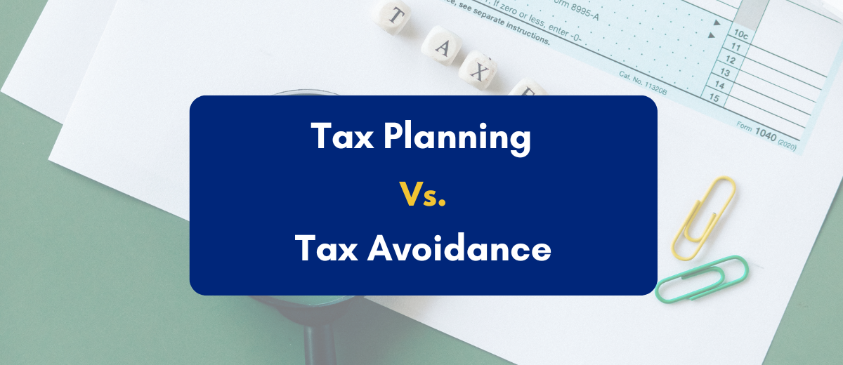 Tax Planning Vs Tax Avoidance - PKC