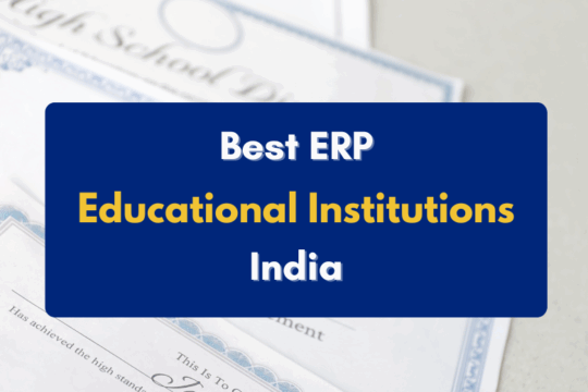 Best ERP for Educational Institutions in India - PKC