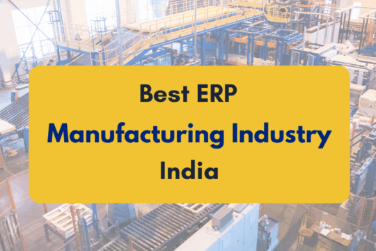 Best ERP for manufacturing industry in India - PKC