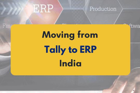 Moving from tally to an erp- PKC