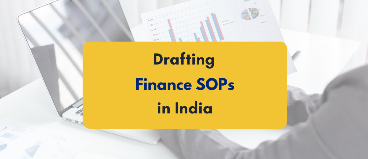 Drafting finance SOPs in India - PKC