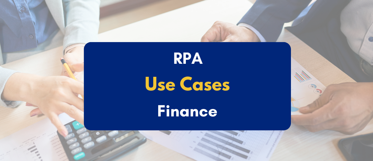 RPA use cases in finance departments - PKC