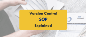 Version control in SOP- PKC