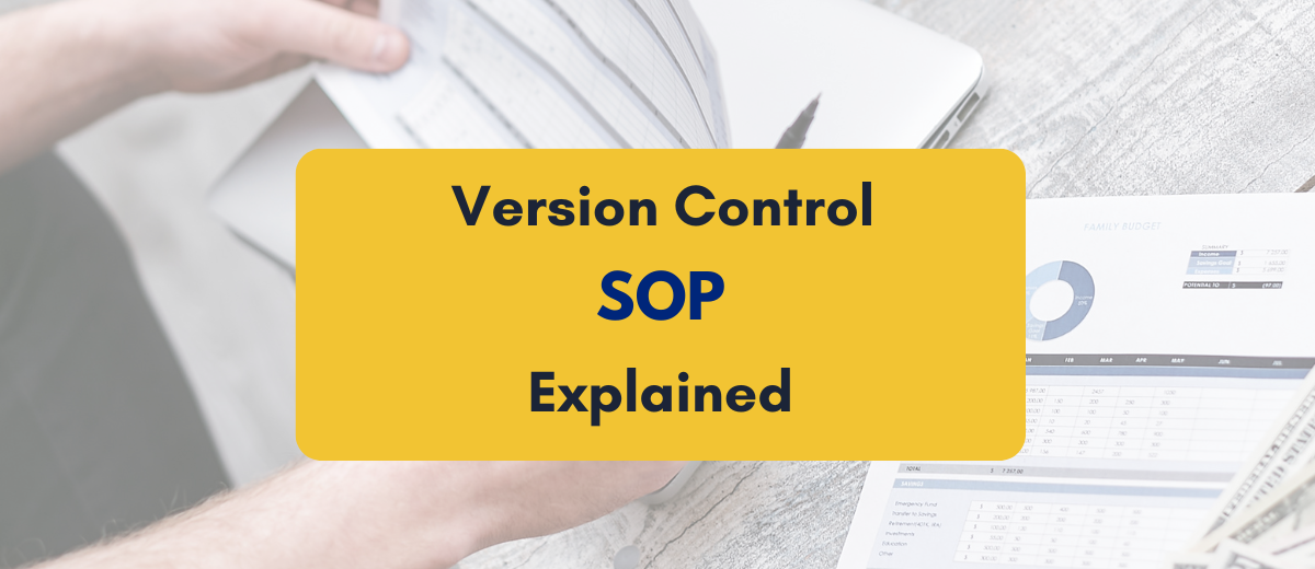 Version control in SOP- PKC