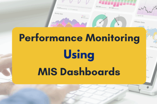 business performance monitoring using MIS dashboards in India - PKC