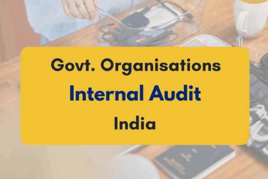 internal audit for Government Organizations - PKC India