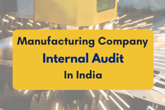 internal audit for manufacturing companies - PKC