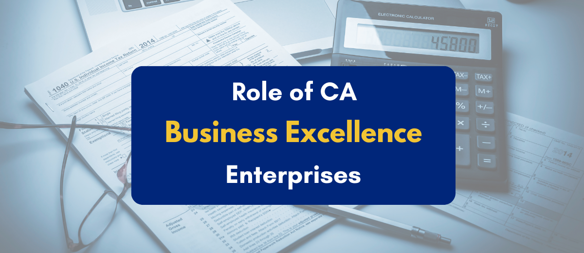 role of CAs in enterprise business excellence journey - PKC