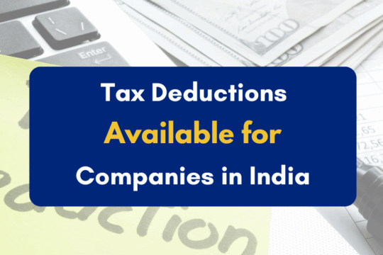 tax deductions available for companies list- PKC