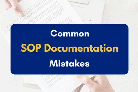 Reasons for SOP failure- PKC