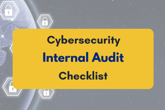 cybersecurity internal audit checklist- PKC