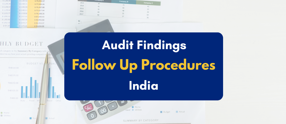 Audit findings follow up procedures with example,- PKC