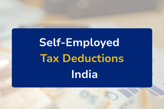 Tax Deductions for Self-Employed in India