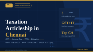 Taxation Articleship in Chennai